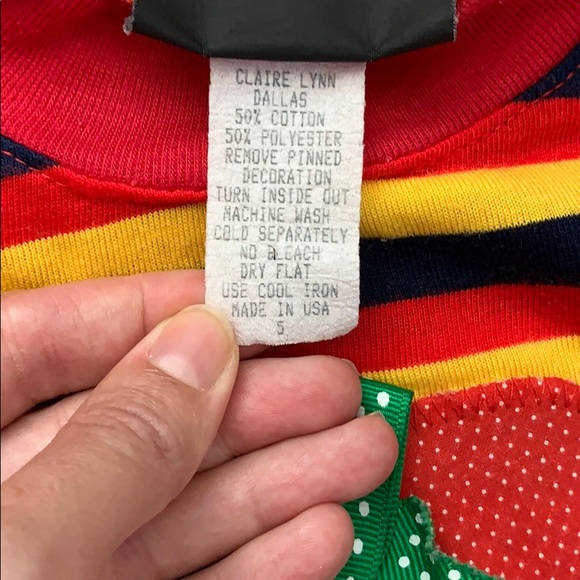 Vintage Girl’s School Two-Piece Striped Outfit - Picture 6 of 16